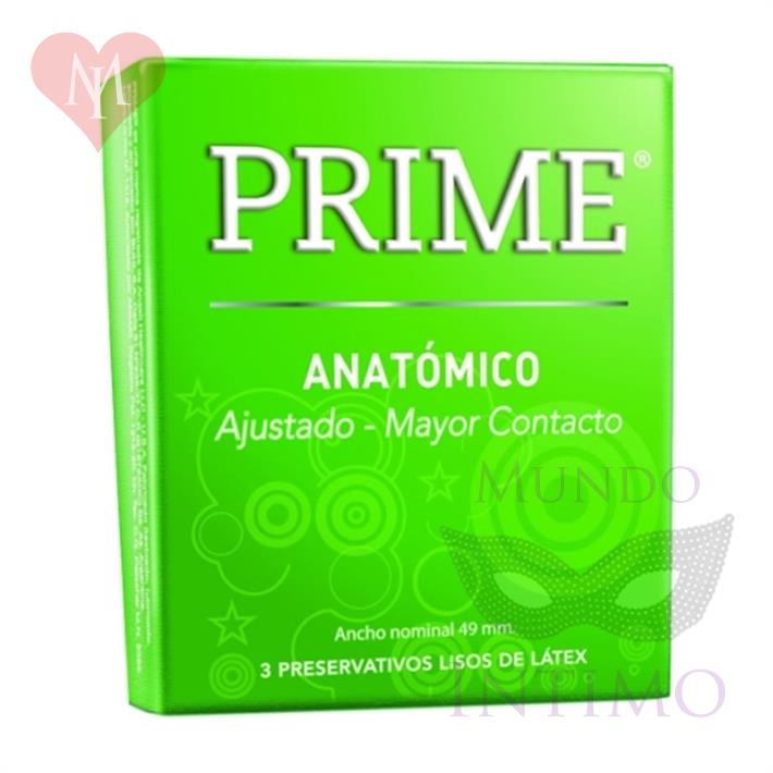  Preservativo Prime Anatomico 